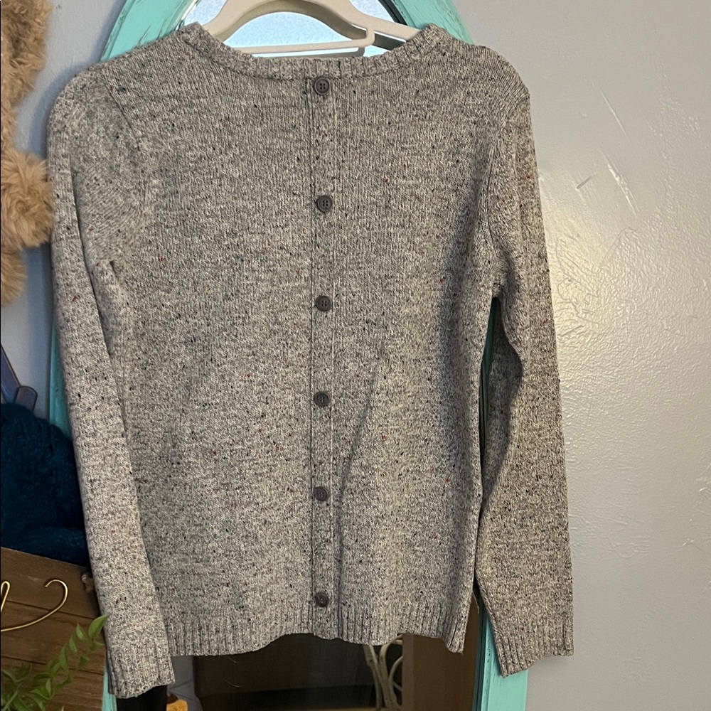 Joseph A Gray Ribbed Sweater - Picture 5 of 5